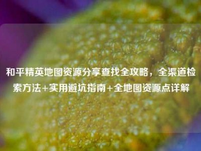 和平精英地图资源分享查找全攻略，全渠道检索方法+实用避坑指南+全地图资源点详解