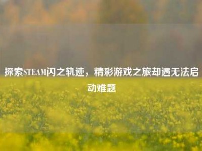 探索STEAM闪之轨迹，精彩游戏之旅却遇无法启动难题