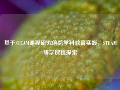 基于STEAM课程研究的跨学科教育实践，STEAM研学课程探索