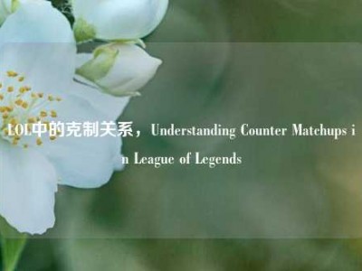 LOL中的克制关系，Understanding Counter Matchups in League of Legends