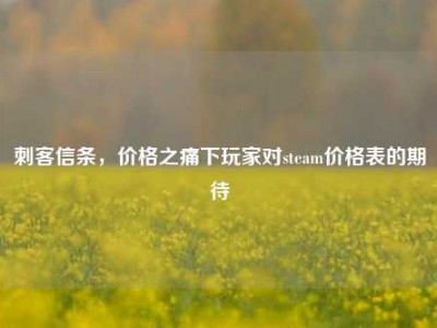 刺客信条，价格之痛下玩家对steam价格表的期待