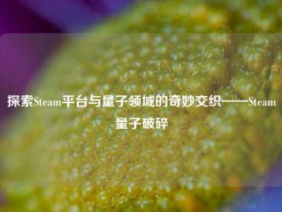 探索Steam平台与量子领域的奇妙交织——Steam量子破碎