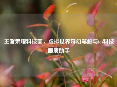 王者荣耀科技画，虚拟世界奇幻笔触与ios科技画质助手