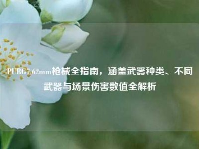 PUBG7.62mm枪械全指南，涵盖武器种类、不同武器与场景伤害数值全解析