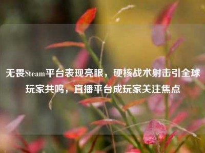 无畏Steam平台表现亮眼，硬核战术射击引全球玩家共鸣，直播平台成玩家关注焦点