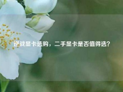 逆战显卡选购，二手显卡是否值得选？