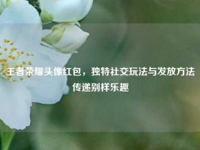 王者荣耀头像红包，独特社交玩法与发放方法传递别样乐趣
