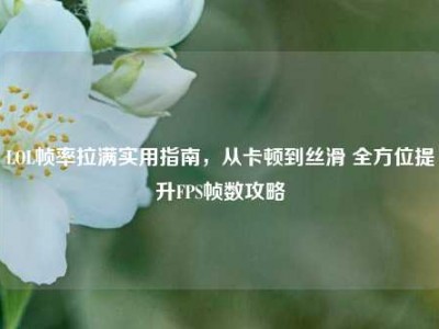 LOL帧率拉满实用指南，从卡顿到丝滑 全方位提升FPS帧数攻略