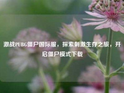 激战PUBG僵尸国际服，探索刺激生存之旅，开启僵尸模式下载