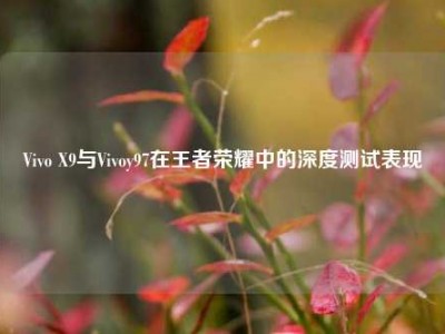 Vivo X9与Vivoy97在王者荣耀中的深度测试表现