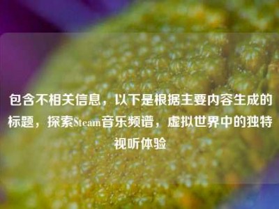 包含不相关信息，以下是根据主要内容生成的标题，探索Steam音乐频谱，虚拟世界中的独特视听体验