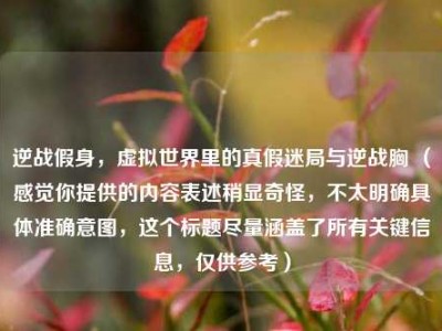 逆战假身，虚拟世界里的真假迷局与逆战胸 （感觉你提供的内容表述稍显奇怪，不太明确具体准确意图，这个标题尽量涵盖了所有关键信息，仅供参考）