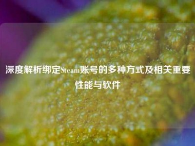 深度解析绑定Steam账号的多种方式及相关重要性能与软件