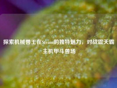 探索机械兽王在Steam的独特魅力，对战震天霸主机甲斗兽场