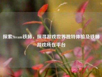 探索Steam铁肺，探寻游戏世界独特体验及铁肺游戏所在平台