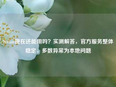 Steam现在还能用吗？实测解答，官方服务整体稳定，多数异常为本地问题