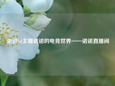走进lol主播诺诺的电竞世界——诺诺直播间