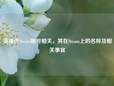 英雄连Steam账号相关，其在Steam上的名称及相关事宜
