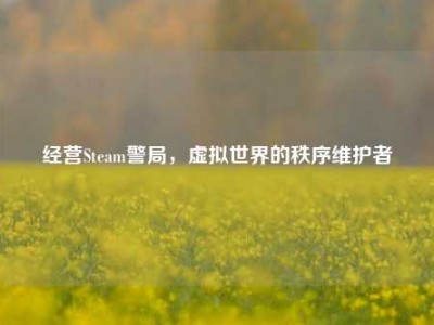 经营Steam警局，虚拟世界的秩序维护者