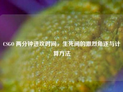 CSGO 两分钟进攻时间，生死间的激烈角逐与计算方法