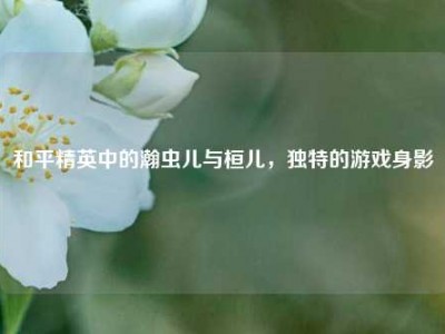 和平精英中的瀚虫儿与桓儿，独特的游戏身影