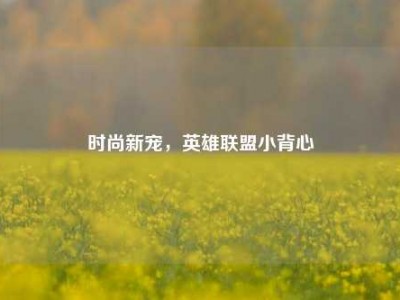 时尚新宠，英雄联盟小背心