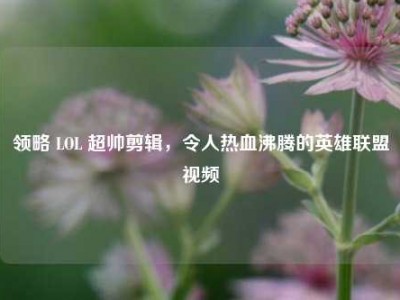 领略 LOL 超帅剪辑，令人热血沸腾的英雄联盟视频