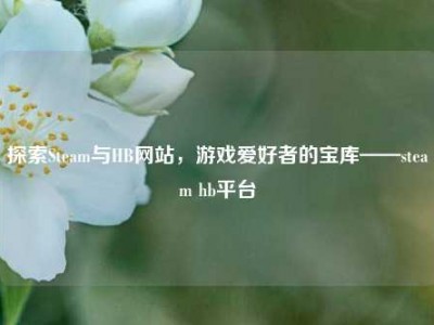 探索Steam与HB网站，游戏爱好者的宝库——steam hb平台