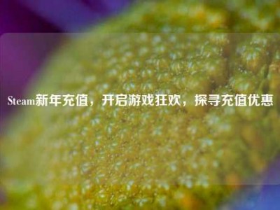 Steam新年充值，开启游戏狂欢，探寻充值优惠