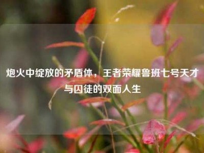 炮火中绽放的矛盾体，王者荣耀鲁班七号天才与囚徒的双面人生