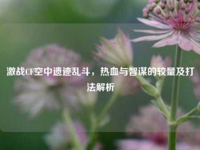 激战CF空中遗迹乱斗，热血与智谋的较量及打法解析