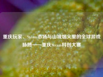 重庆玩家、Steam市场与山城烟火里的全球游戏脉搏——重庆Steam科创大赛