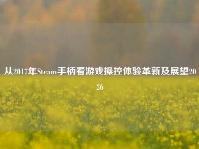 从2017年Steam手柄看游戏操控体验革新及展望2026