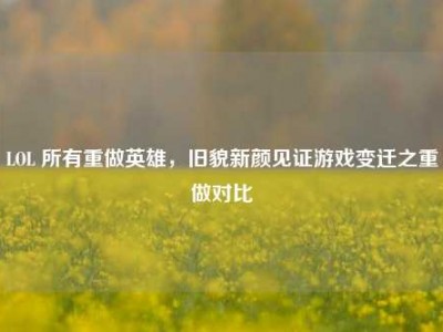 LOL 所有重做英雄，旧貌新颜见证游戏变迁之重做对比