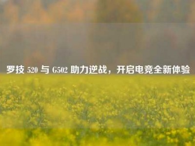 罗技 520 与 G502 助力逆战，开启电竞全新体验