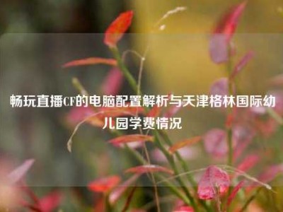 畅玩直播CF的电脑配置解析与天津格林国际幼儿园学费情况