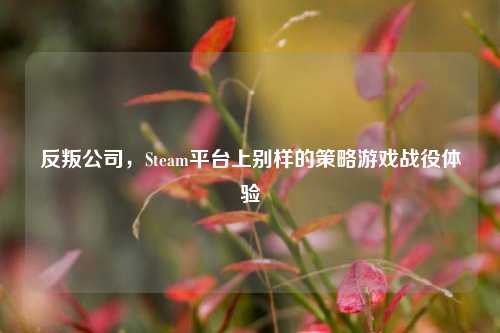 反叛公司，Steam平台上别样的策略游戏战役体验