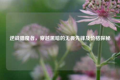 逆战猎魔者,穿越黑暗的无畏先锋及价格探秘