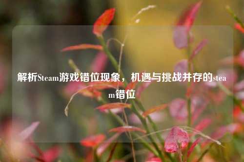 解析Steam游戏错位现象，机遇与挑战并存的steam错位