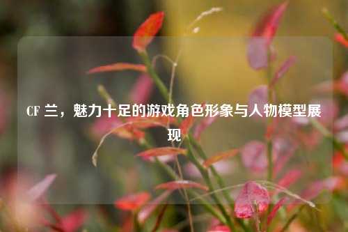CF 兰,魅力十足的游戏角色形象与人物模型展现