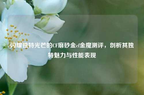 闪耀独特光芒的CF磨砂金cf金魔测评,剖析其独特魅力与性能表现