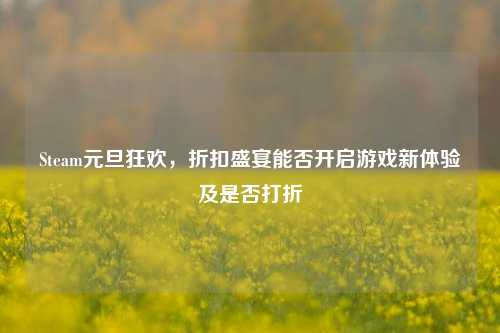 Steam元旦狂欢,折扣盛宴能否开启游戏新体验及是否打折
