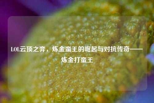 LOL云顶之弈,炼金蛮王的崛起与对抗传奇——炼金打蛮王