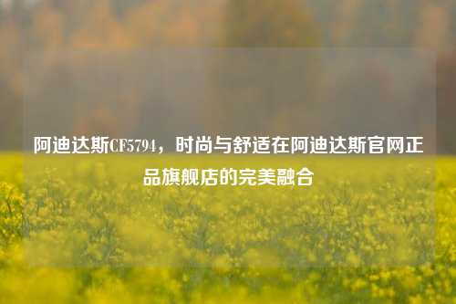 阿迪达斯CF5794,时尚与舒适在阿迪达斯官网正品旗舰店的完美融合
