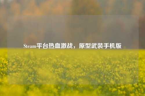 Steam平台热血激战，原型武装手机版