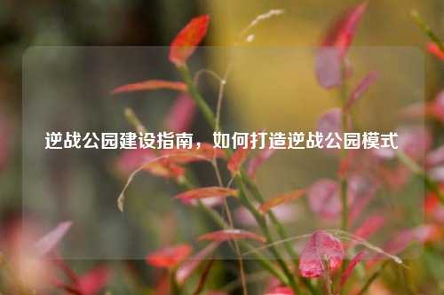 逆战公园建设指南,如何打造逆战公园模式