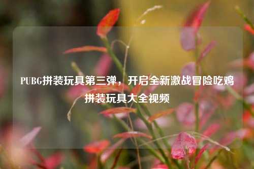 PUBG拼装玩具第三弹,开启全新激战冒险吃鸡拼装玩具大全视频