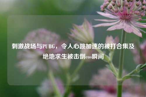 刺激战场与PUBG，令人心跳加速的被打合集及绝地求生被击倒cos瞬间