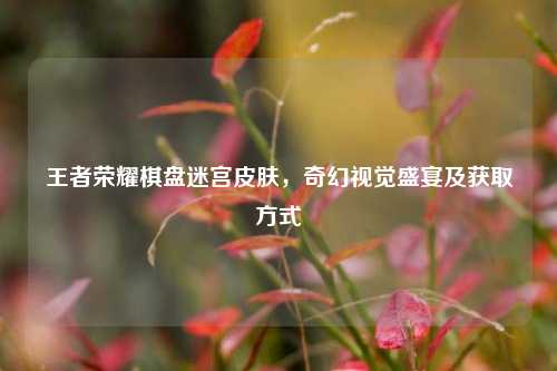王者荣耀棋盘迷宫皮肤,奇幻视觉盛宴及获取方式
