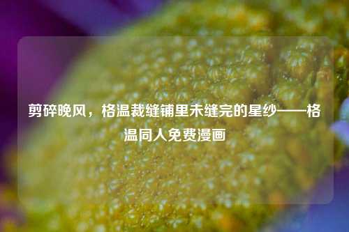 剪碎晚风,格温裁缝铺里未缝完的星纱——格温同人免费漫画